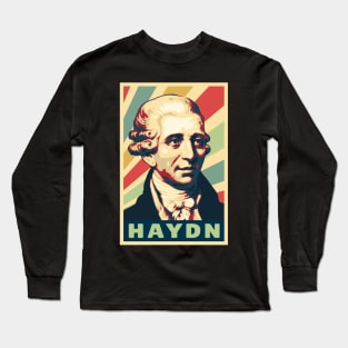 Joseph Haydn Vintage Colors Long Sleeve T-Shirt